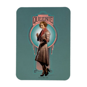QUEENIE GOLDSTEIN™ Art-Deco-Panel Magnet