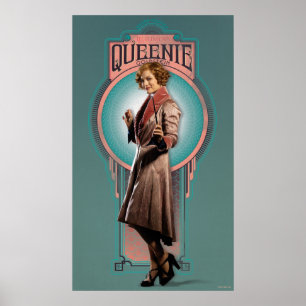 QUEENIE GOLDSTEIN™ Art-Deco-Panel Poster