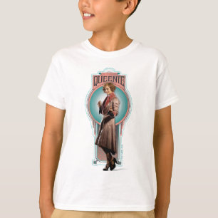 QUEENIE GOLDSTEIN™ Art-Deco-Panel T-Shirt