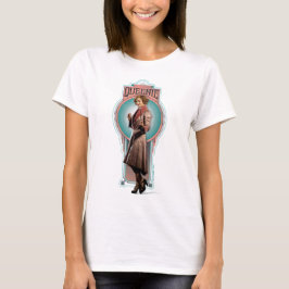 QUEENIE GOLDSTEIN™ Art-Deco-Panel T-Shirt