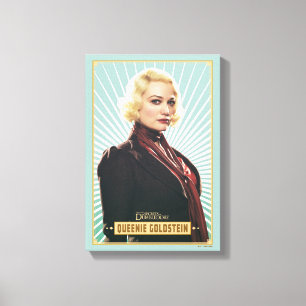 Queenie Goldstein Character Graphic Leinwanddruck