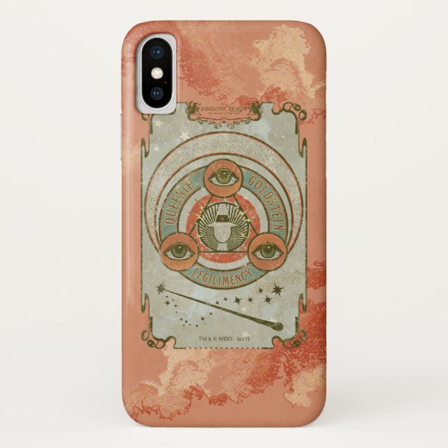 QUEENIE GOLDSTEIN™ Legilimency Graphic Case-Mate iPhone Hülle (Rückseite)