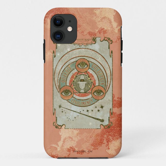 QUEENIE GOLDSTEIN™ Legilimency Graphic Case-Mate iPhone Hülle (Rückseite)