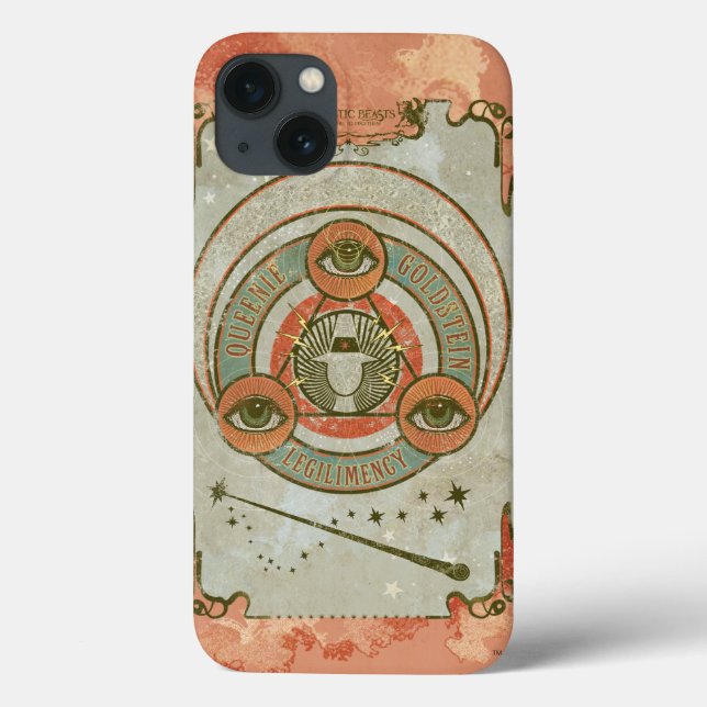 QUEENIE GOLDSTEIN™ Legilimency Graphic Case-Mate iPhone Hülle (Rückseite)