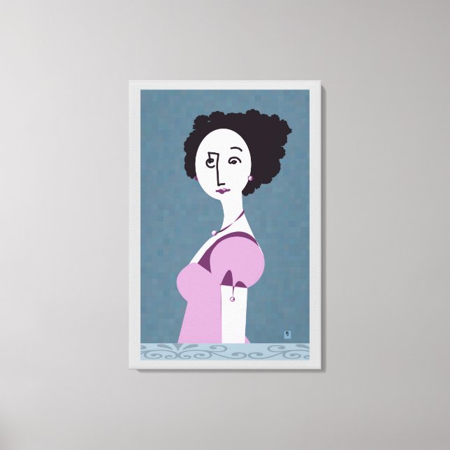 Queenie Leinwanddruck (Vorderseite)