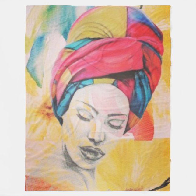 QUEENIFICENT Large Fleece Blanket (60x80) (Vorderseite)