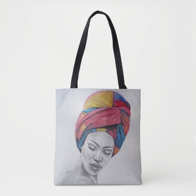 QUEENIFIZENT-Multiprint-SchulterTasche (Vorderseite)