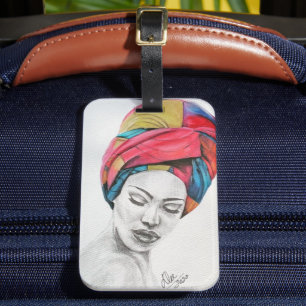 QUEENIFIZIERTER AcrylGepäckanhänger Gepäckanhänger