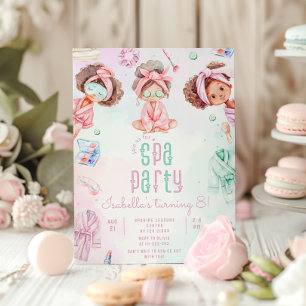 Queens Black Girl Wellness-Center Party Geburtstag Einladung