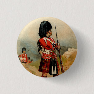 Queens Cameroon Highlanders Button