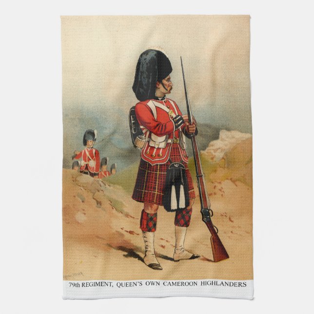 Queens Cameroon Highlanders Handtuch (Vertikal)