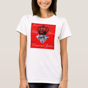 Queens Diamond Jubilee 2012 T - Shirt