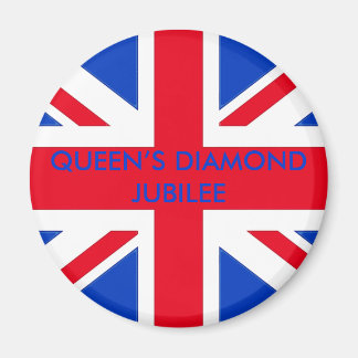 QUEEN'S DIAMOND JUBILEE MAGNET