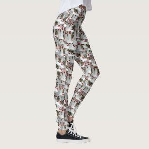 "Queen's Gambit: Scattered Pairs of Pocket Queens" Leggings