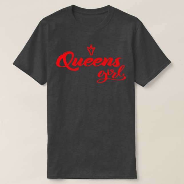 Queens Girl New York 3 T-Shirt (Design vorne)