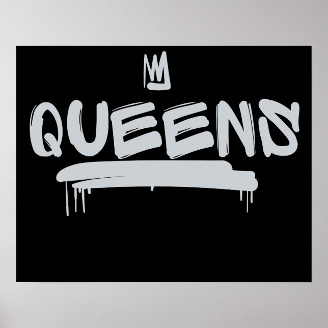 Queens Graffiti-Tag Poster (Vorne)