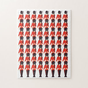Queens Guard Soldiers Pattern Puzzle