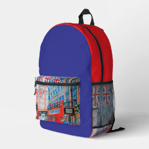 Queen's Jubilee England Bedruckter Rucksack