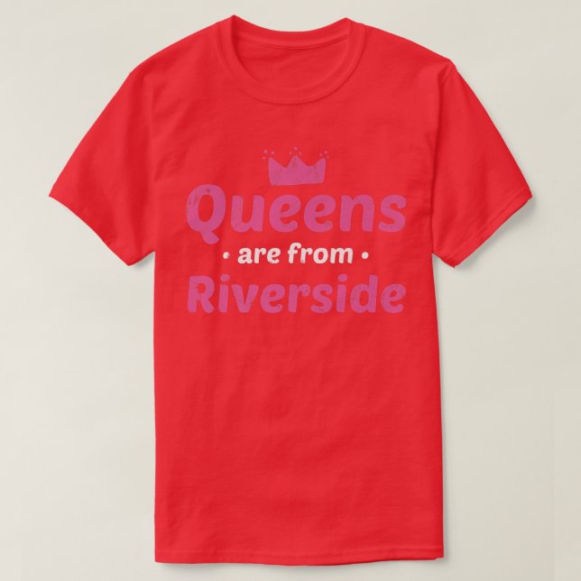 Queens kommen aus dem kalifornischen Heimat Ca H T-Shirt (Design vorne)