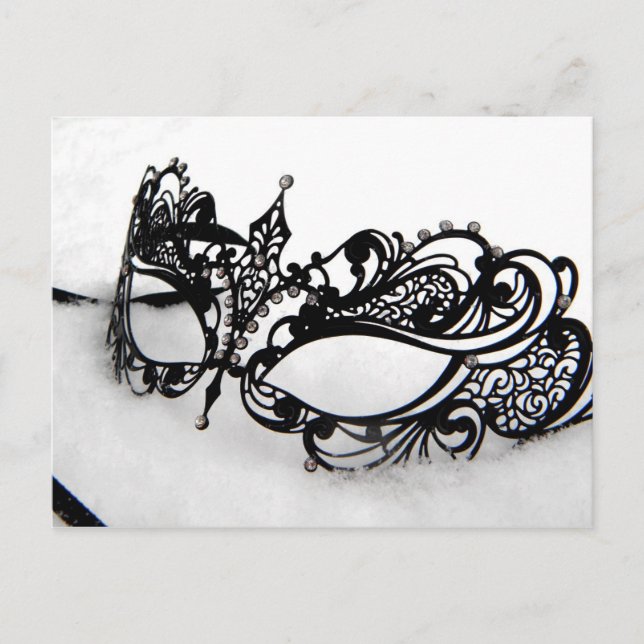 Queens Mask Postkarte (Vorderseite)