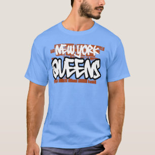 Queens New York Graffiti Hip Hop Junge T-Shirt