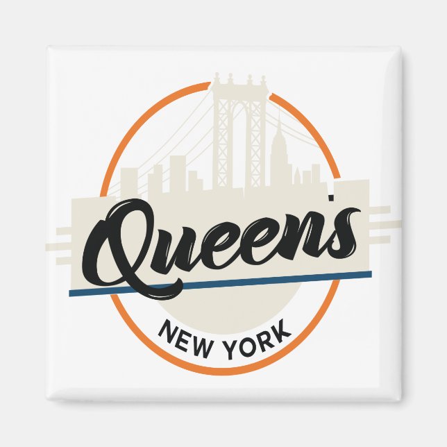 Queens New York Magnet (Vorne)