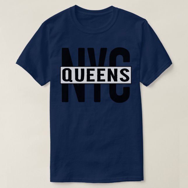 Queens NYC 9 T-Shirt (Design vorne)