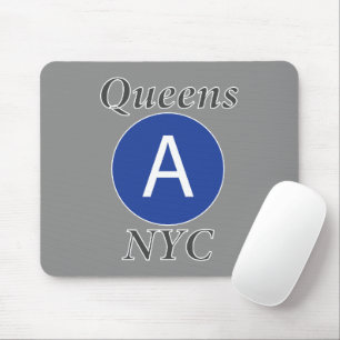Queens NYC A-Zug Mousepad