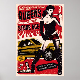 Queens of the Stone Age 2007 Konzertposter Druck Poster