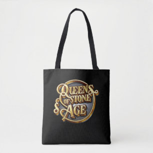 Queens of the Stone Age Design Black Tragetaschen
