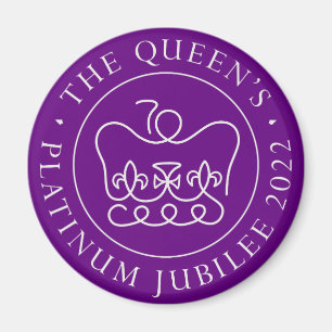Queen's Platinum Jubilee 2022 70 Jahre Magnet