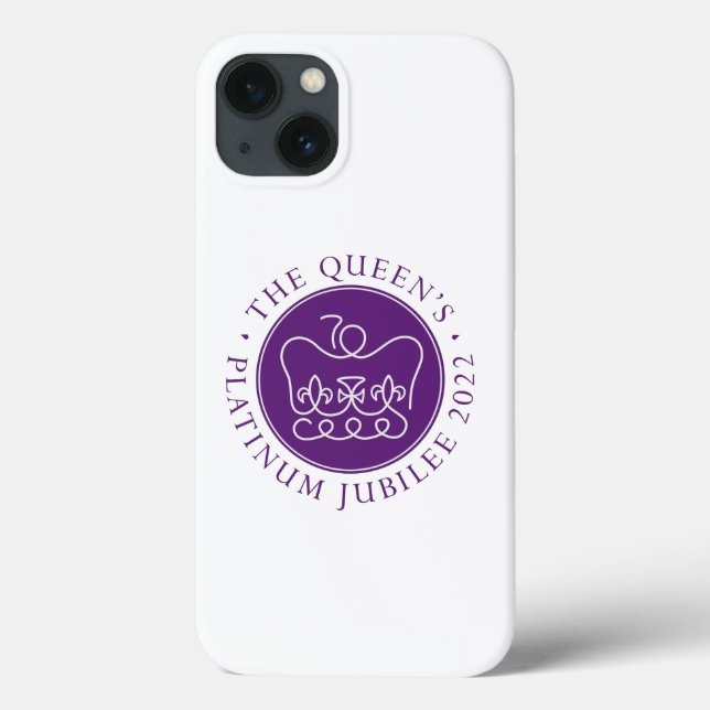 Queen's Platinum Jubilee Case-Mate iPhone Hülle (Rückseite)