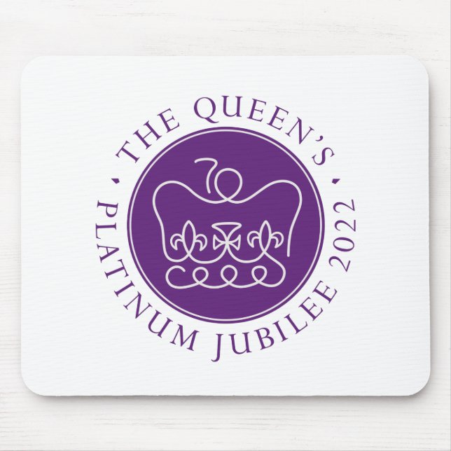 Queen's Platinum Jubilee Mousepad (Vorne)