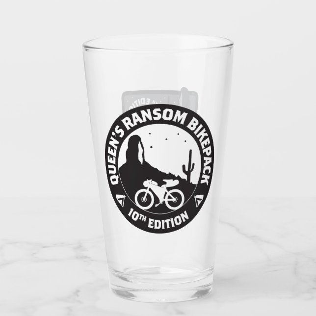 Queen's Ransom 10. Edition Pint Glass Glas (Vorderseite)