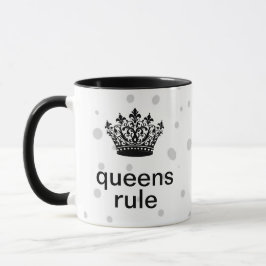 Queens Rule Crown Tasse