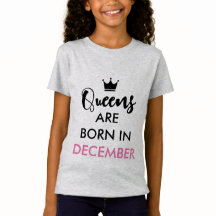 Queens sind im Dezember geboren - individualisierb