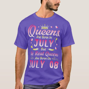 Queens sind im Juli Geboren, aber die wahren Queen T-Shirt