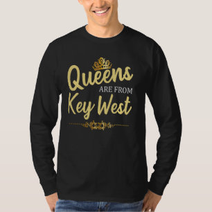 Queens sind von West Fl Florida Funny Zuhause Roo T-Shirt