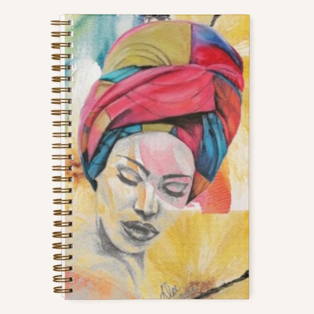 Queens Spiral Notebook Notizbuch (Vorderseite)