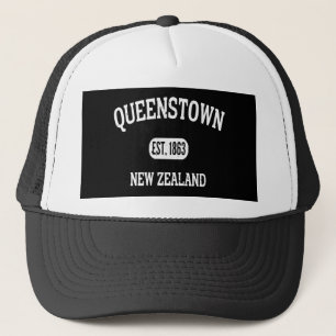 Queens Town Newzealand Vintag Truckerkappe