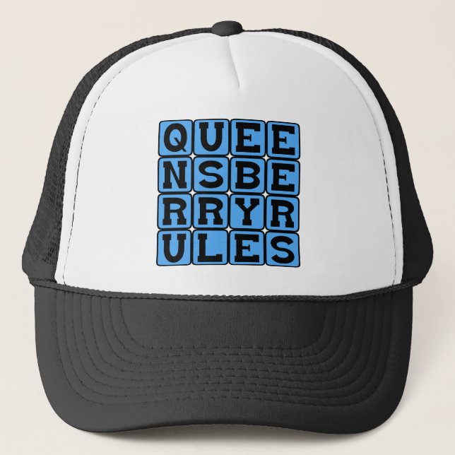 Queensberry-Regeln, Boxing-Stil Truckerkappe (Vorderseite)
