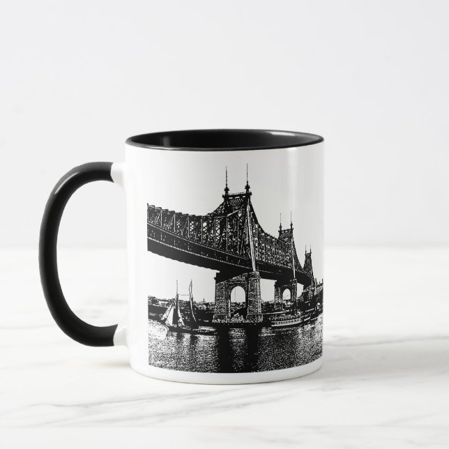 Queensboro Bridge Seebad Tasse (Links)