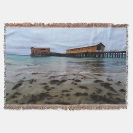 Queenscliff Dreaming Cotton Throw Blanket Decke