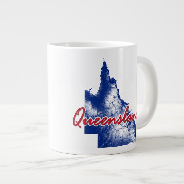 Queensland Jumbo-Tasse (Vorderseite Rechts)