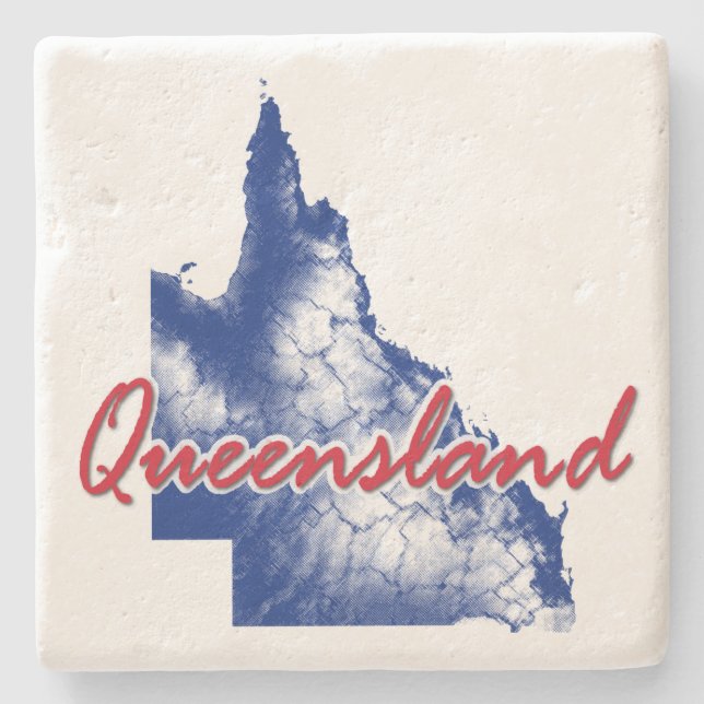 Queensland Steinuntersetzer (Vorderseite)