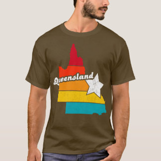Queensland Vintages beängstigendes Souvenir T-Shirt