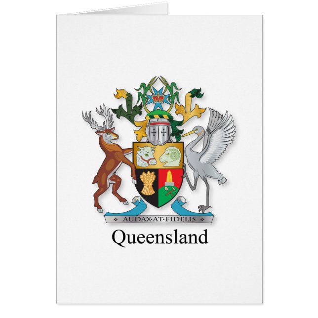 Queensland-Wappen (Vorne)