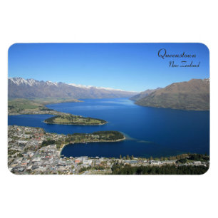 Queenstown aus Bobs Peak, Neuseeland - Magnet
