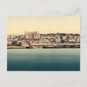 Queenstown - Cobh, Vintag Cork Irland Postkarte