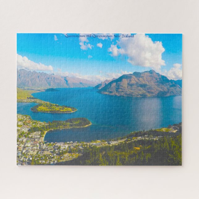 Queenstown Hill Queenstown Neuseeland Puzzle (Horizontal)